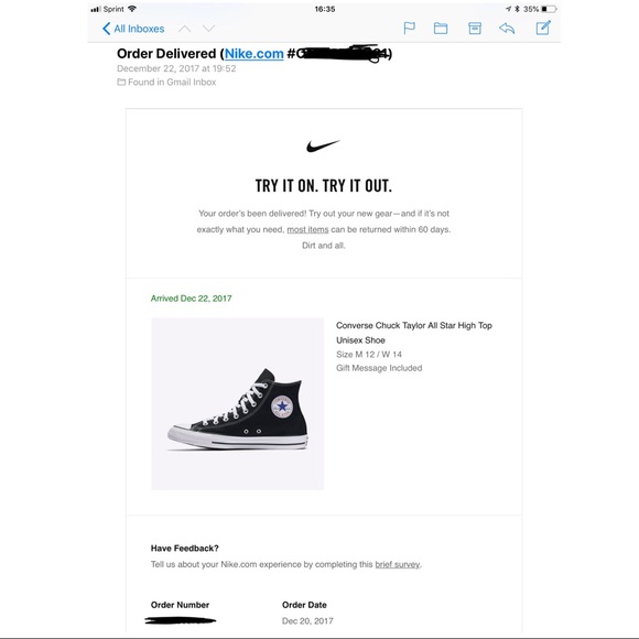 [BRAND NEW] Converse Chuck Taylor High Top Shoe - Picture 8 of 8